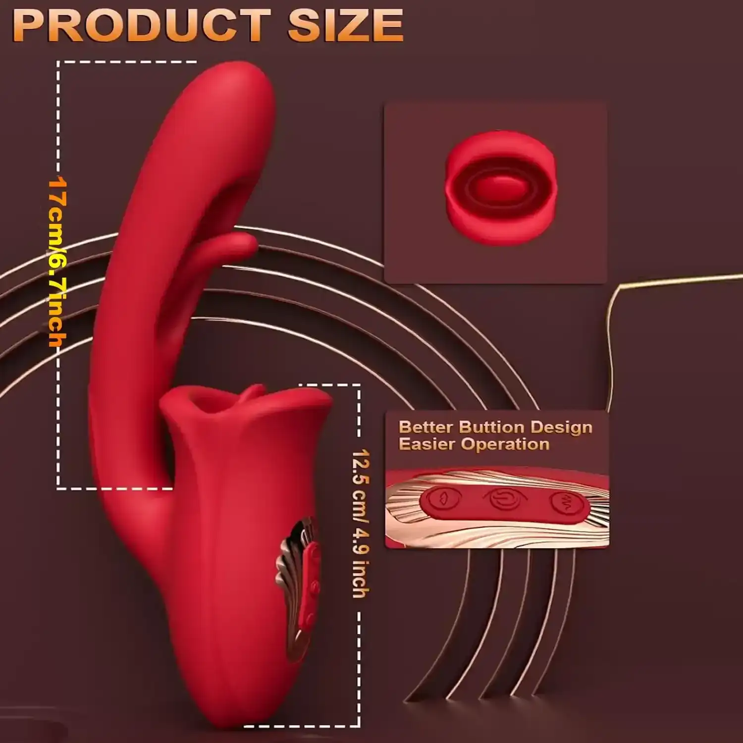 juguete clitoris silicona realista