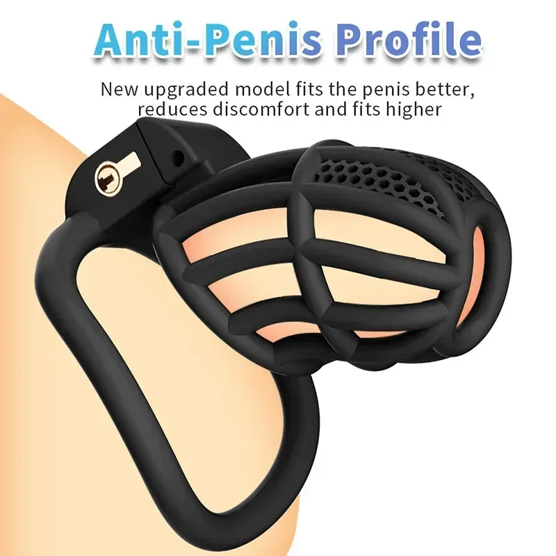 juguete de castidad masculina abs metal