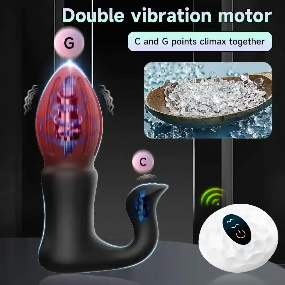 juguete doble para parejas silicona