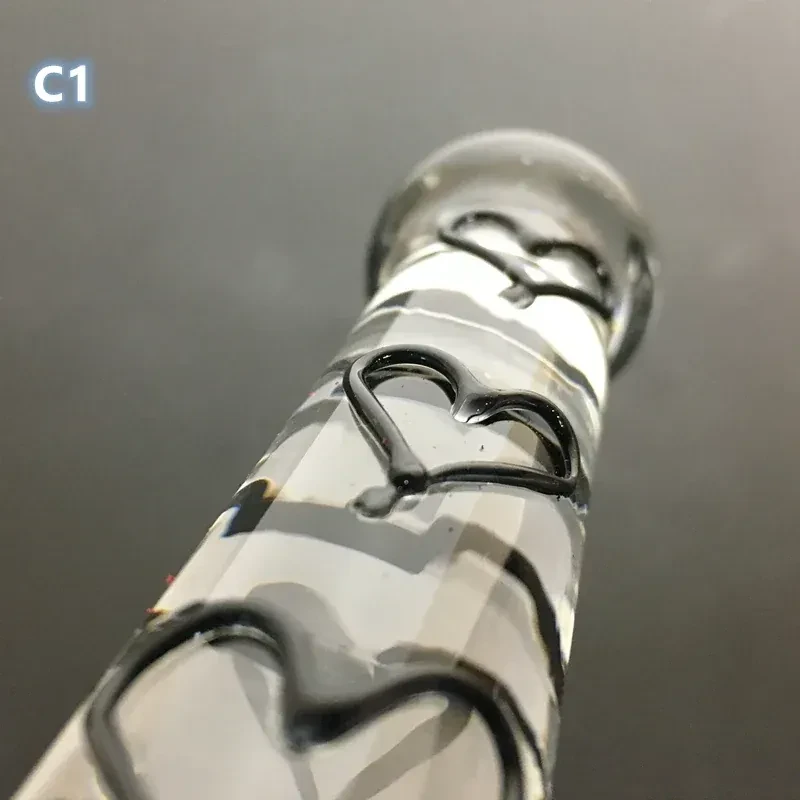 juguete erotico de cristal con latigo cuero