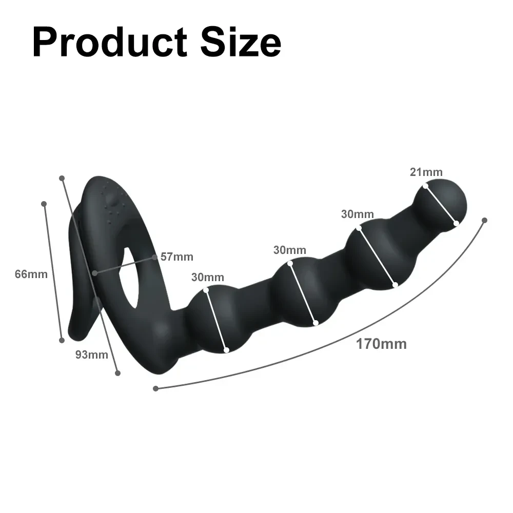 juguete erotico plug anal con anillo