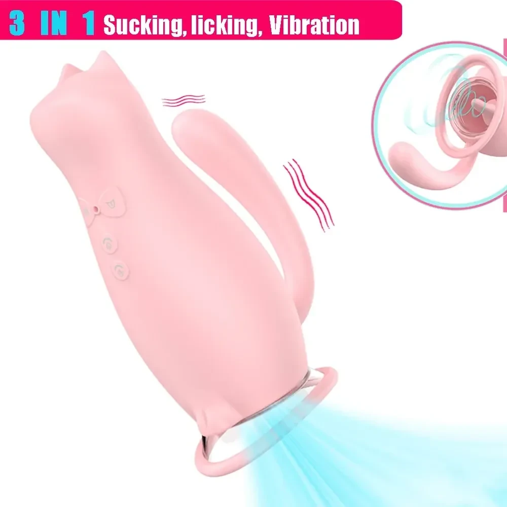 juguete lamer clitoris de silicona