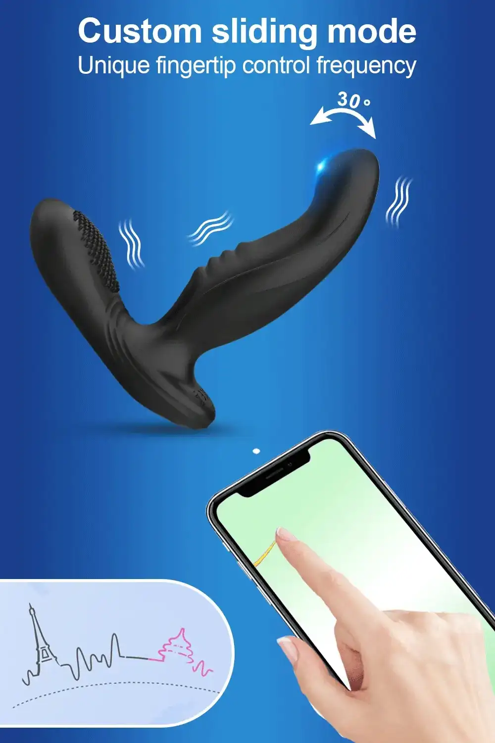 juguete parejas control app vibracion