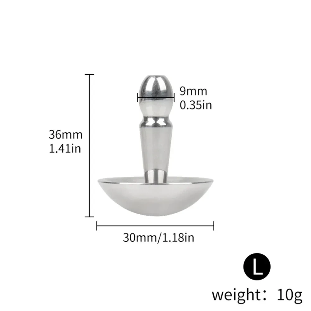juguete pene metal acero inoxidable 9mm