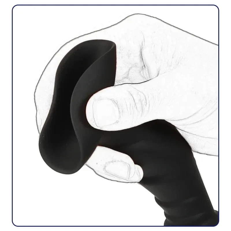 juguete sexual anal silicona con base