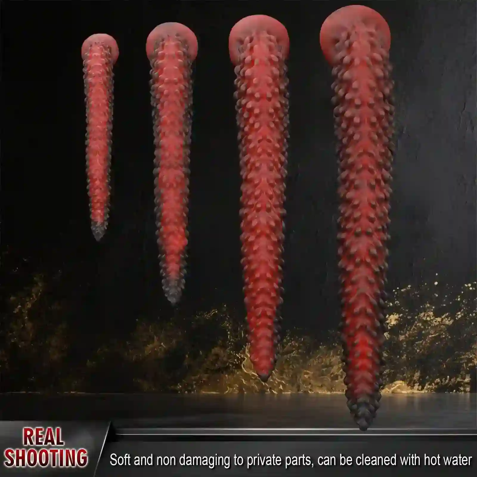 juguete sexual anal tentaculo silicona