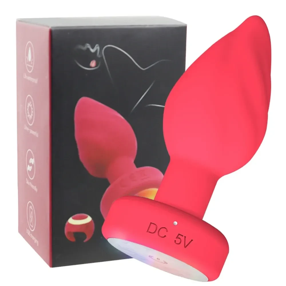 juguete sexual anal vibrador led
