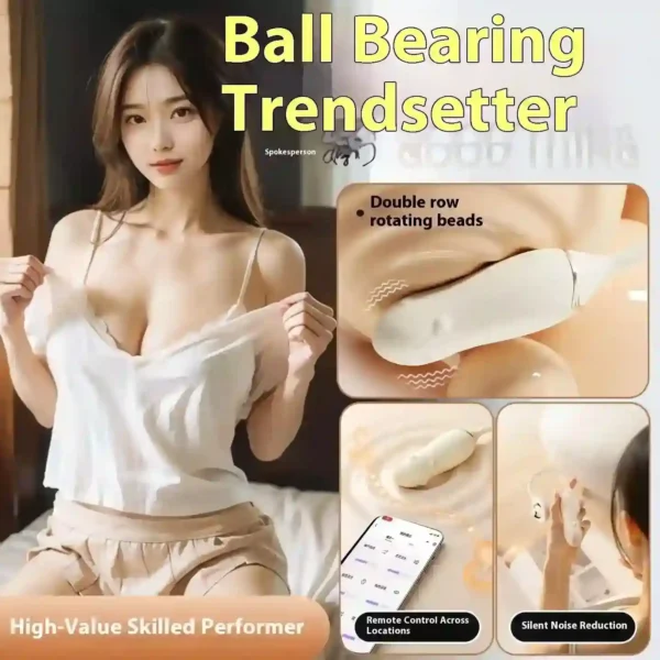 juguete sexual con cuentas y control remoto