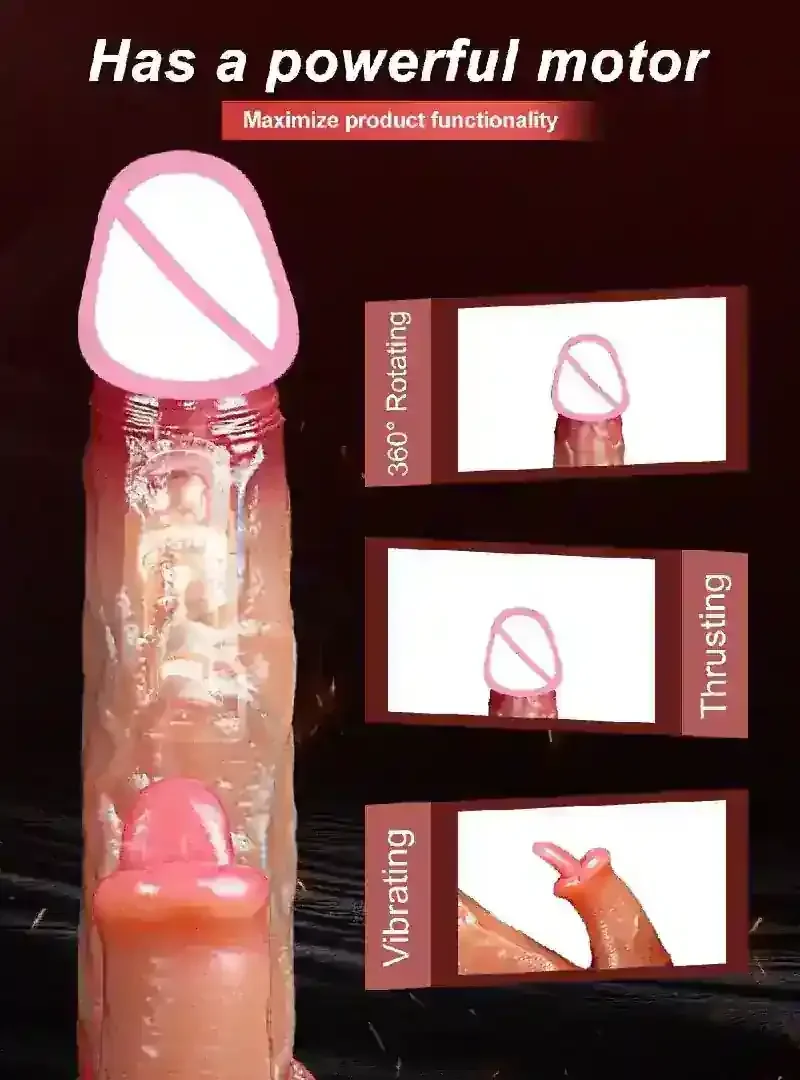 juguete sexual con ventosa calefactable