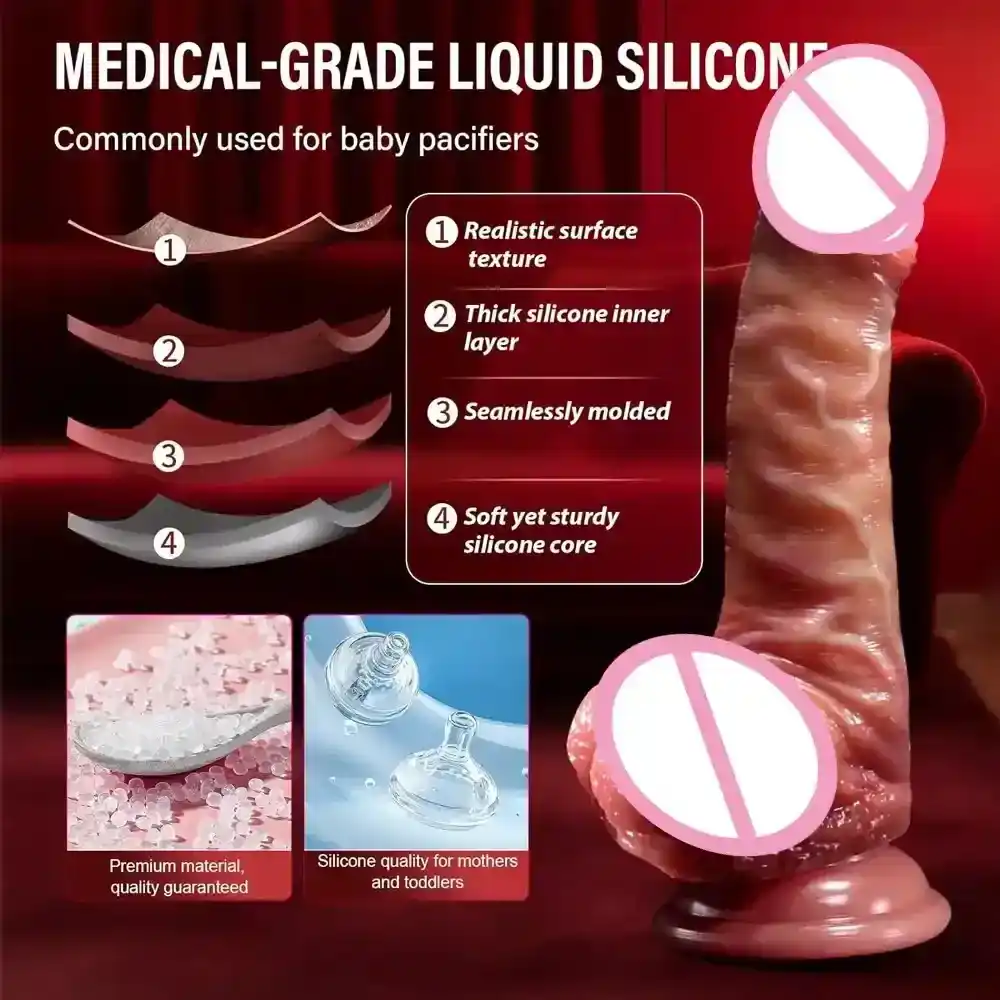 juguete sexual con ventosa y pliegues