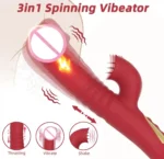 juguete sexual con vibración y calentamiento