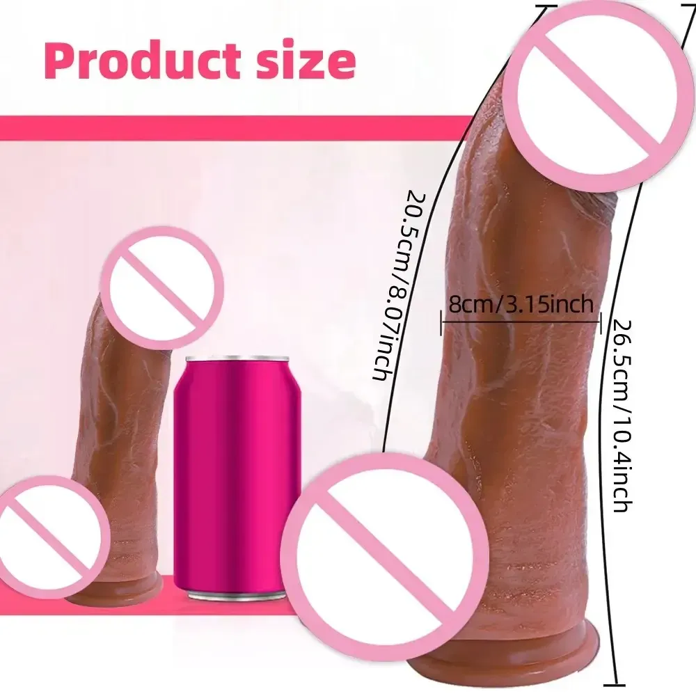 juguete sexual dildo realista silicona