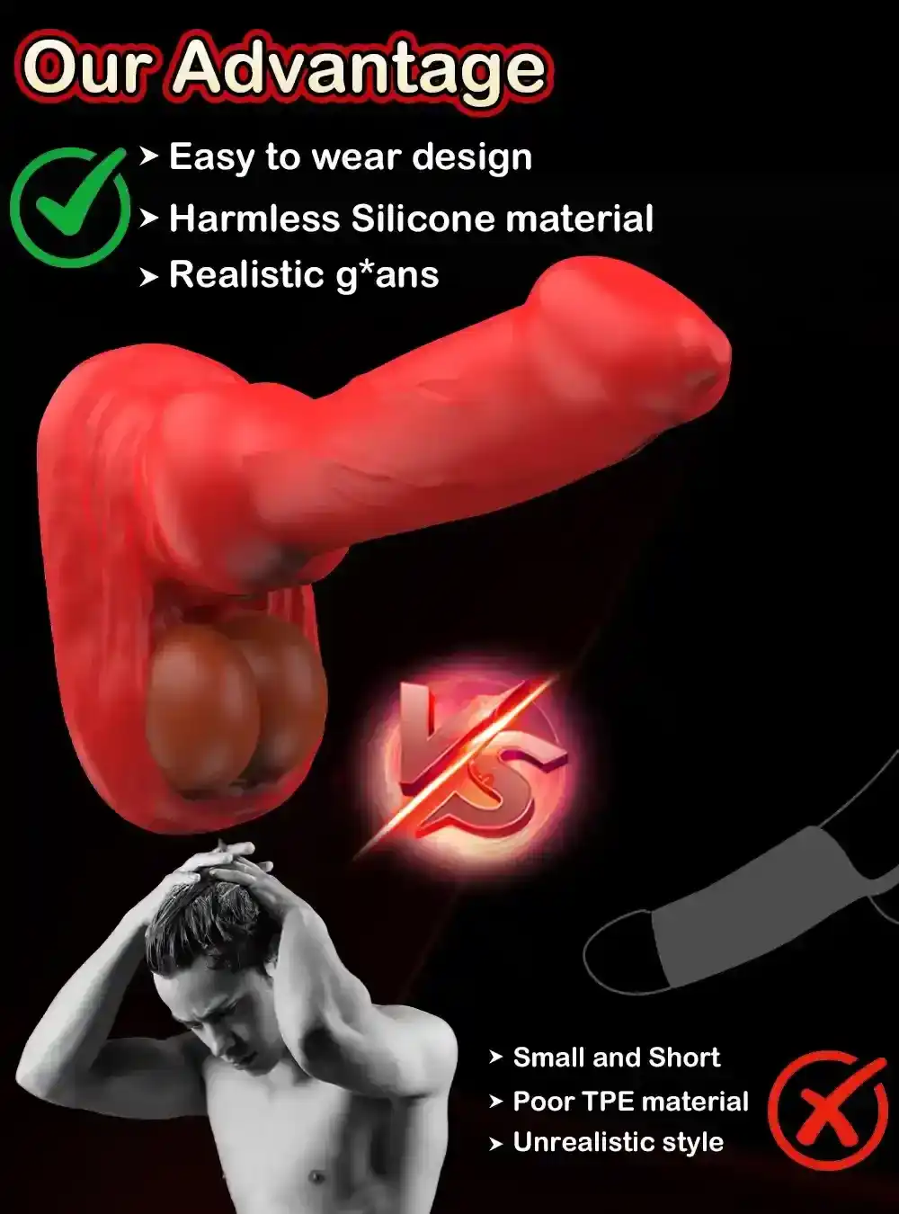 juguete sexual doble de silicona 1