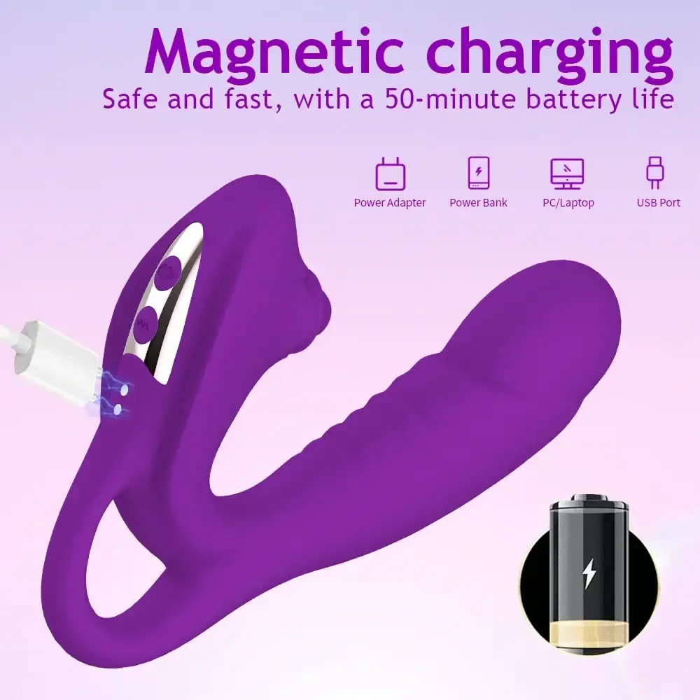 juguete sexual doble motor en silicona