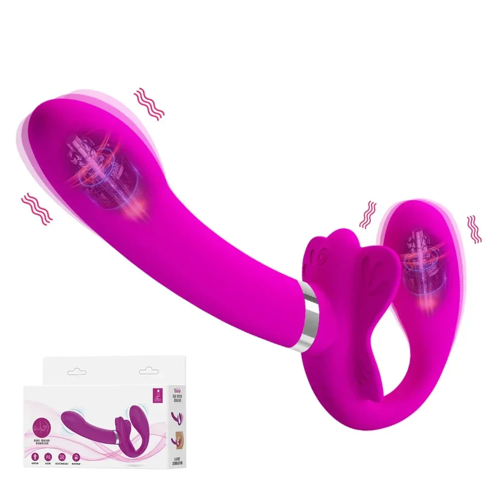 juguete sexual doble penetracion silicona 1