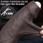 juguete sexual falo con prepucio