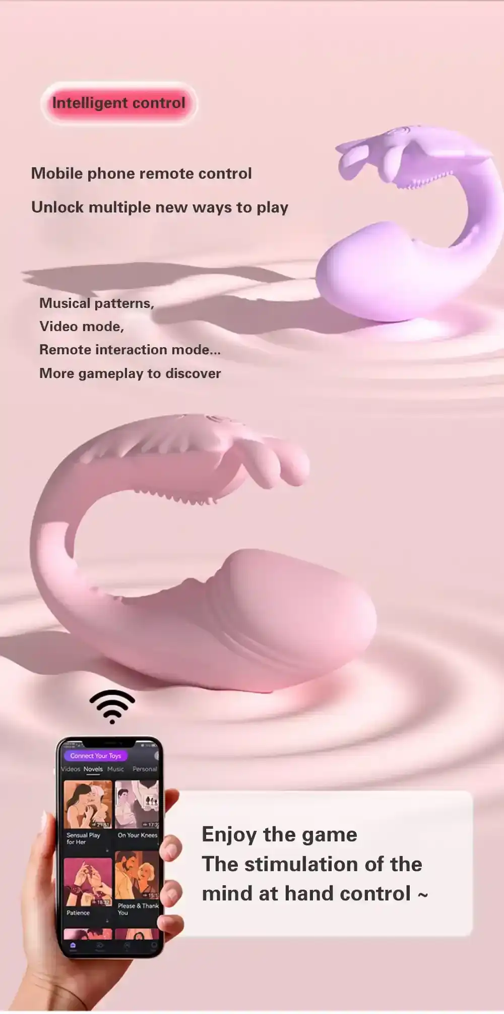 juguete sexual femenino manos libres