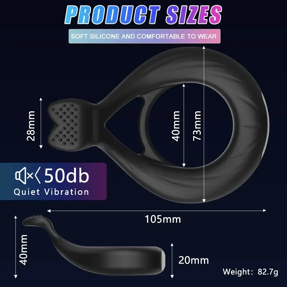 juguete sexual hombre silicona elastico negro