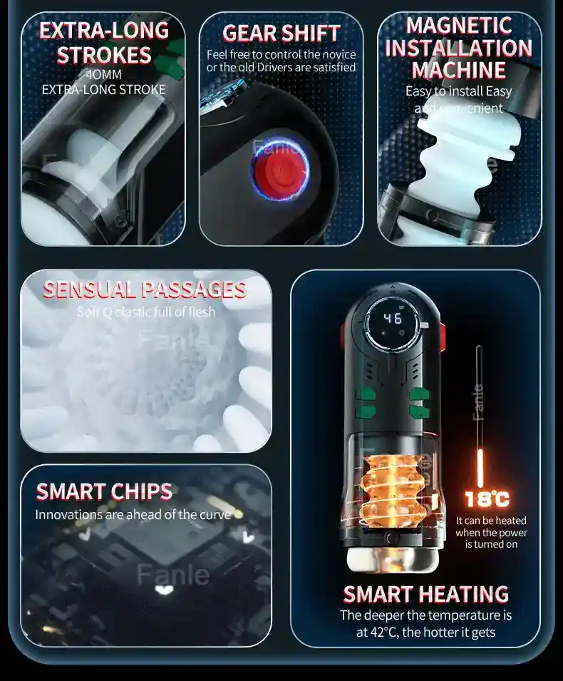 juguete sexual masculino con calefaccion