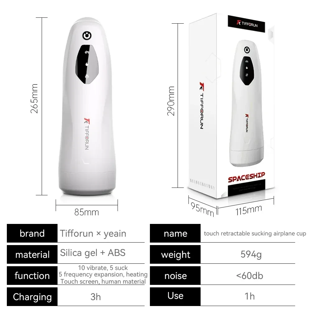 juguete sexual masculino con succion