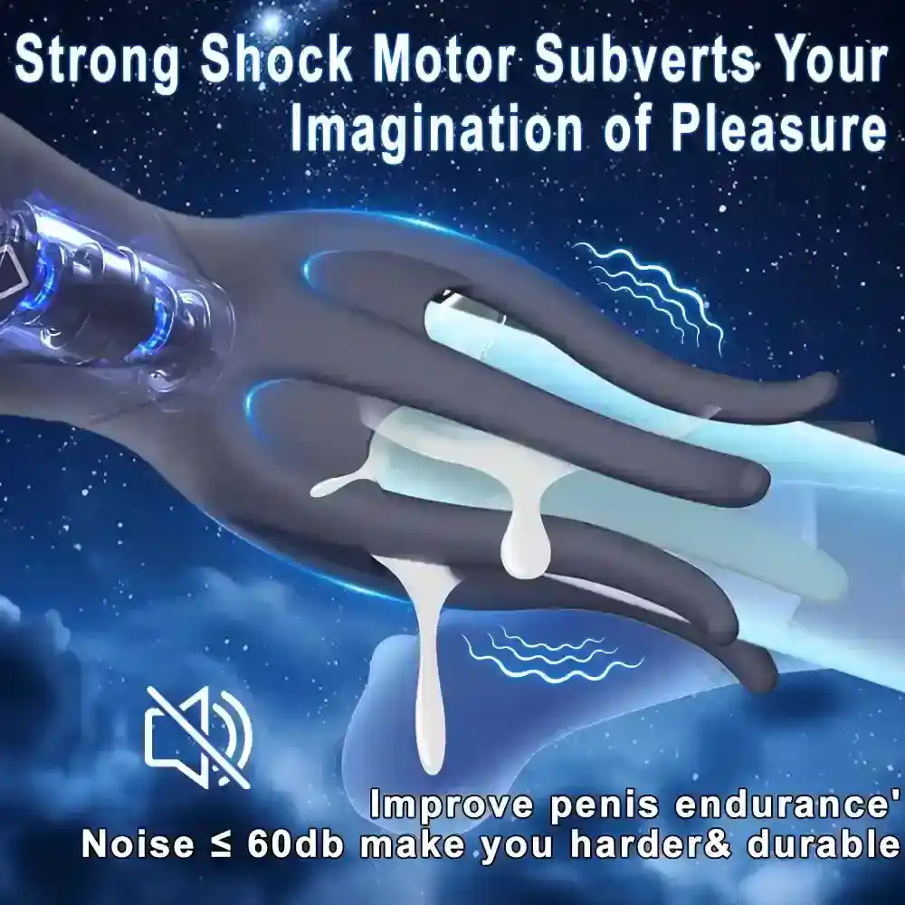 juguete sexual masculino recargable silicona