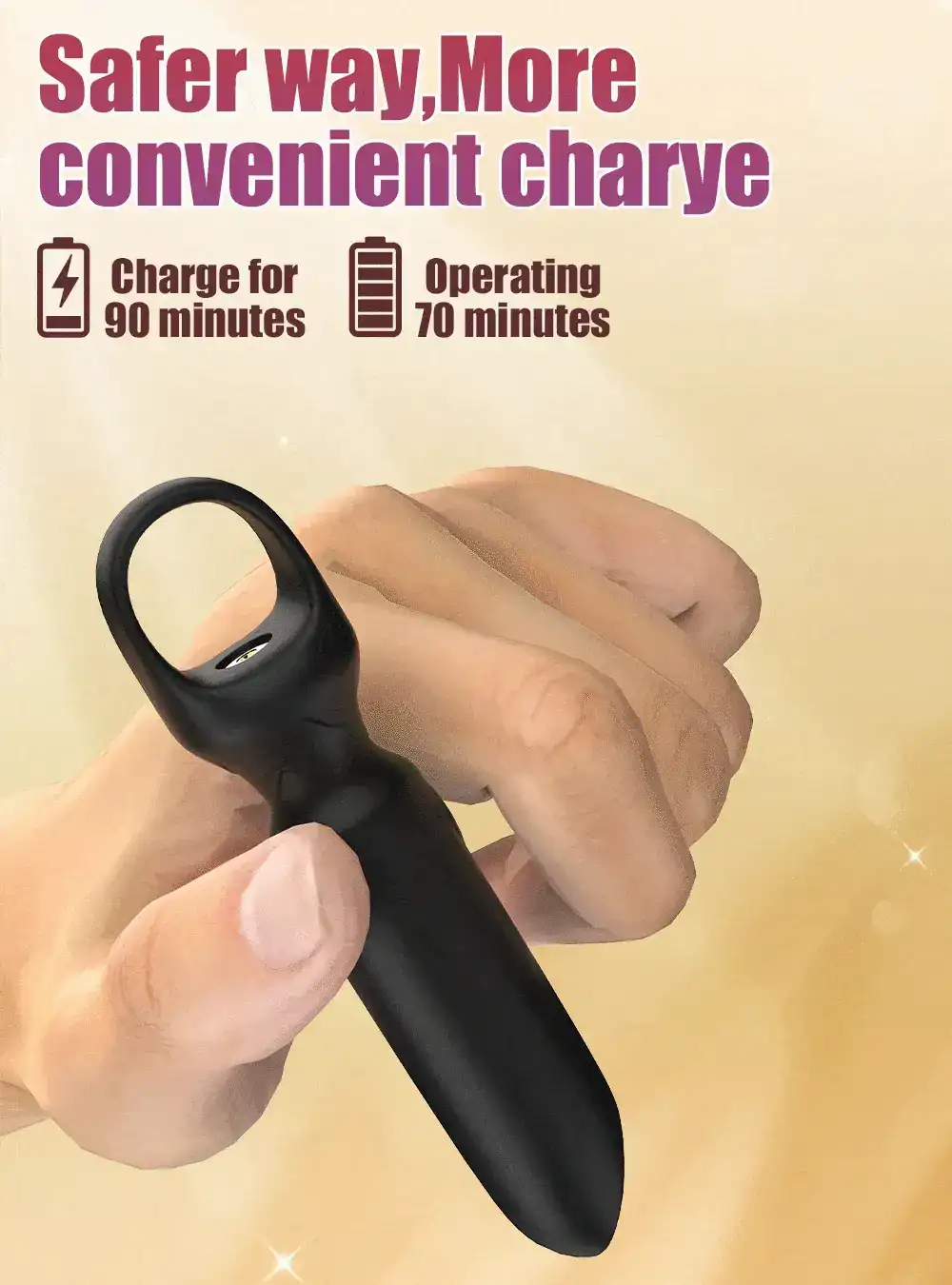 juguete sexual mini facil de limpiar