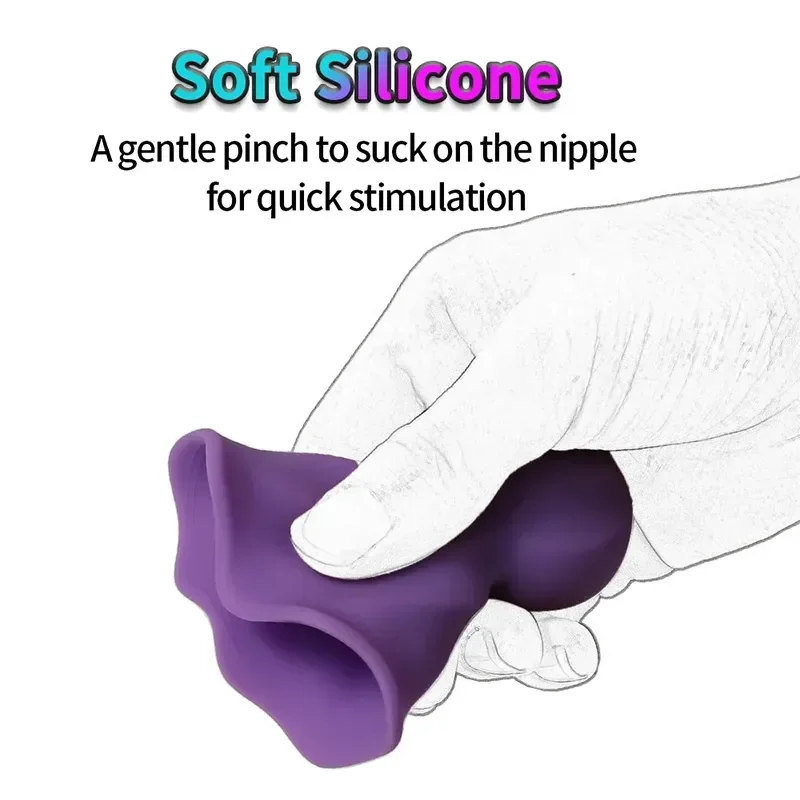 juguete sexual pezones silicona flexible