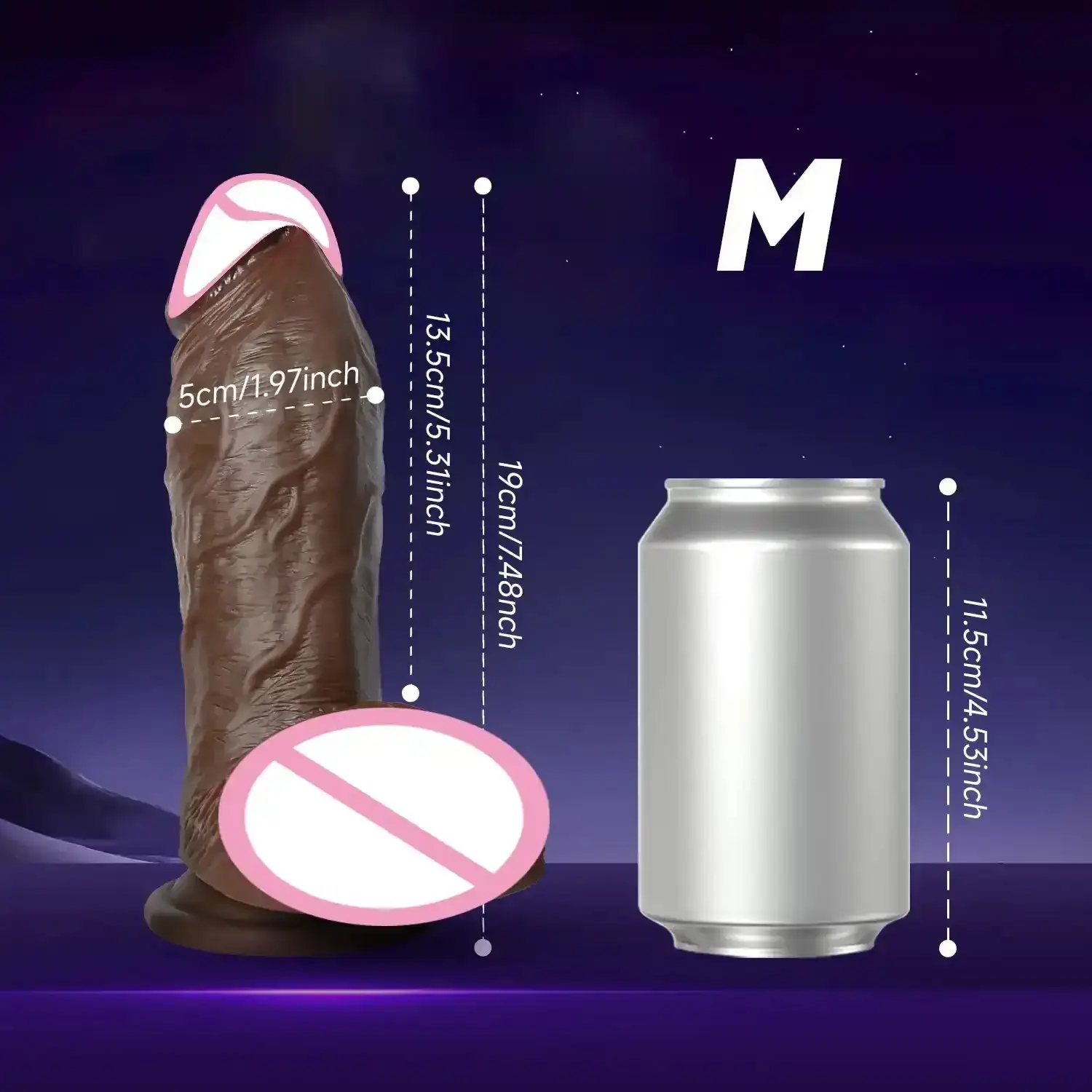 juguete sexual realista con estimulación g