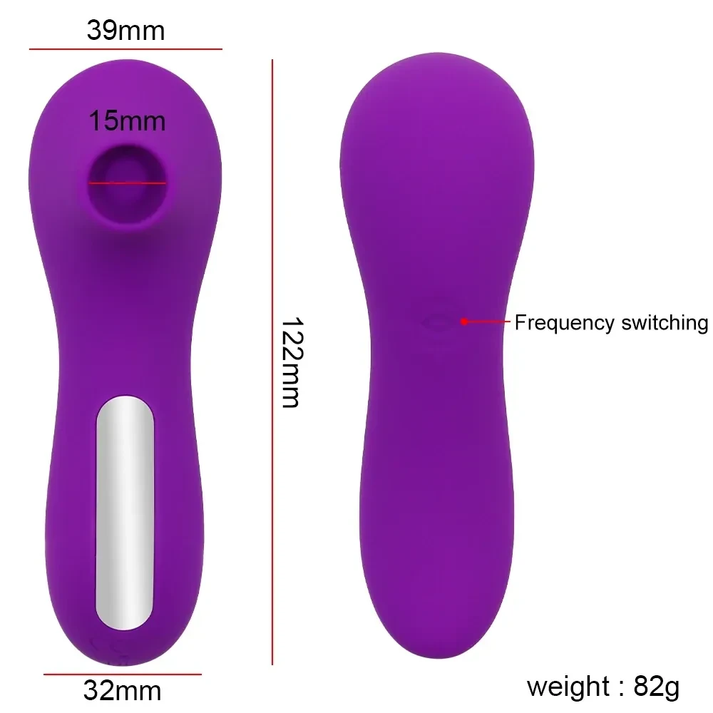 juguete sexual succion clitoridiana silicona 1