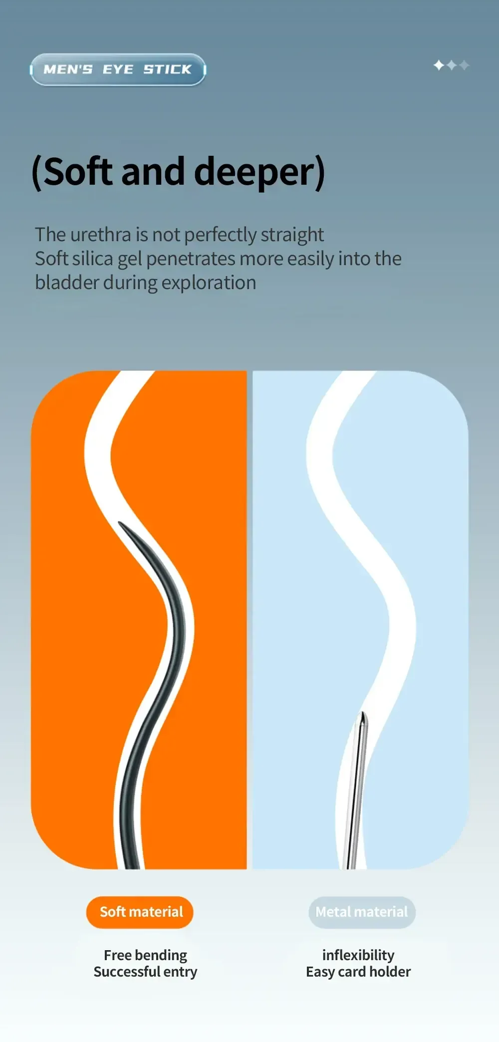 juguete sexual uretral recargable e impermeable