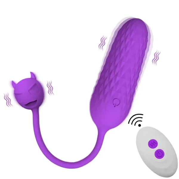 juguete sexual vibratorio con control remoto