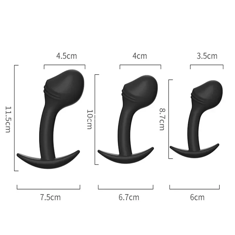 kit de iniciacion anal silicona negra