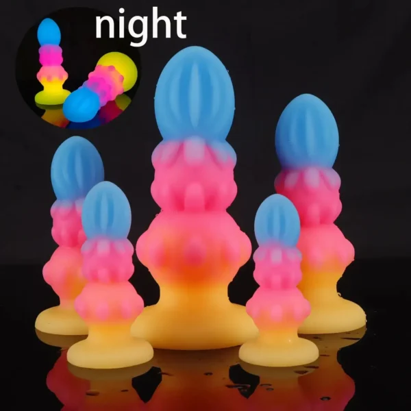 kit de plugs anales brillantes noche