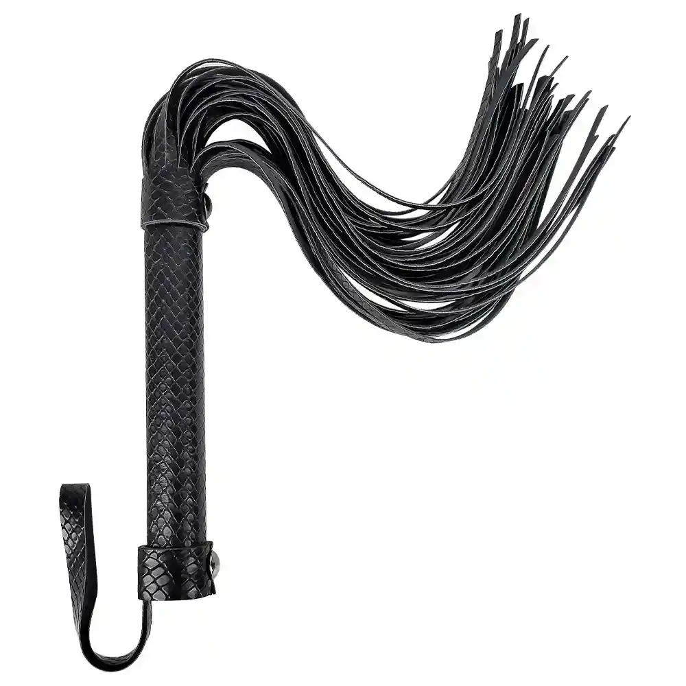 latigo bdsm cuero sintetico suave