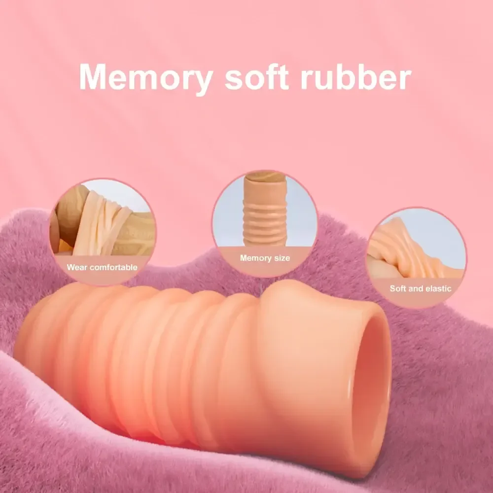 manga pene tpe con multiples texturas