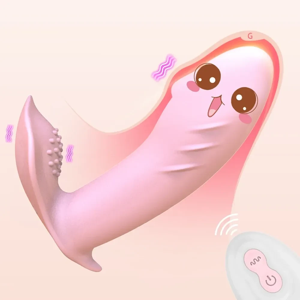 masajeador clitoris mariposa silicona medica
