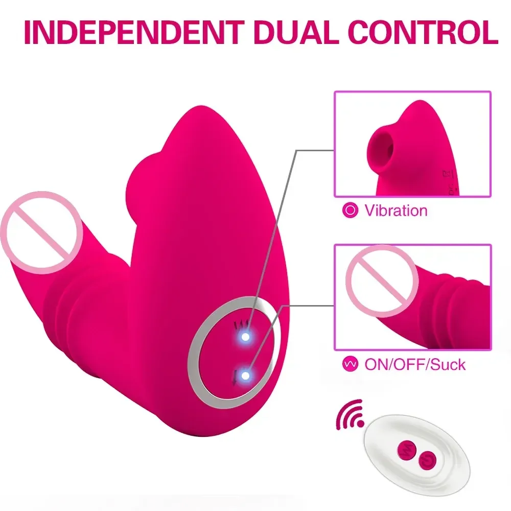 masajeador clitoris silicona suave y remoto