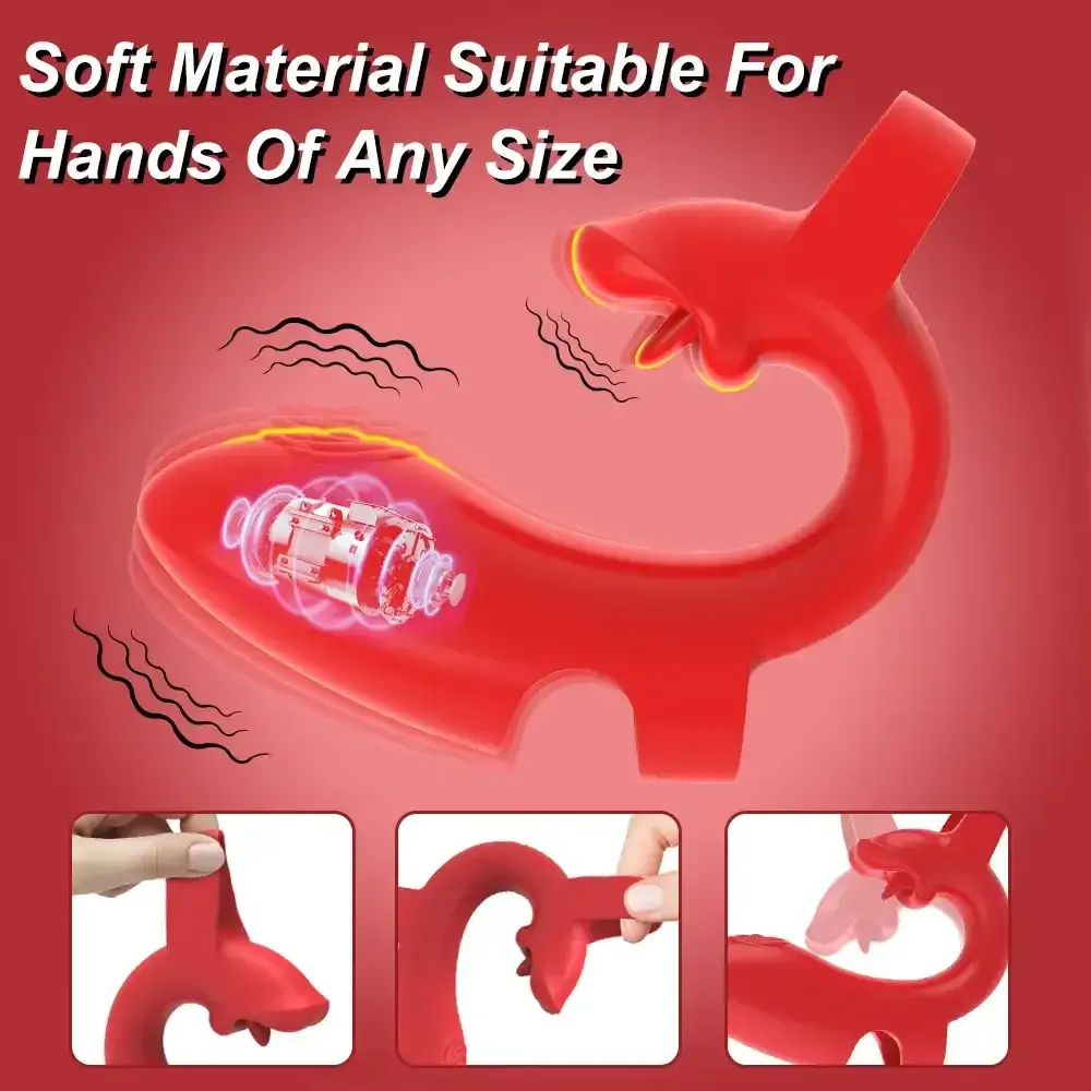 masajeador de clitoris suave e impermeable