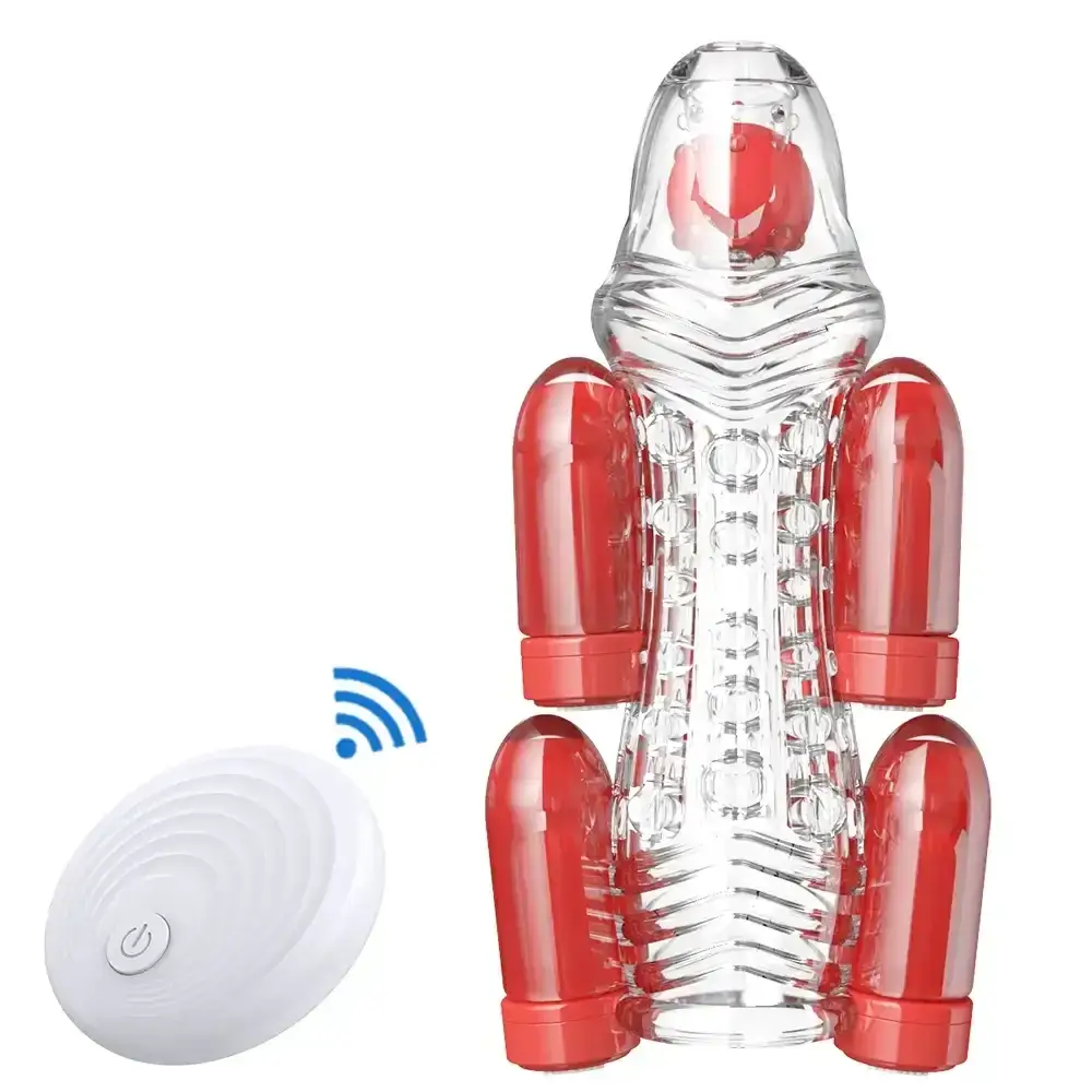 masajeador de glande abs con vibracion