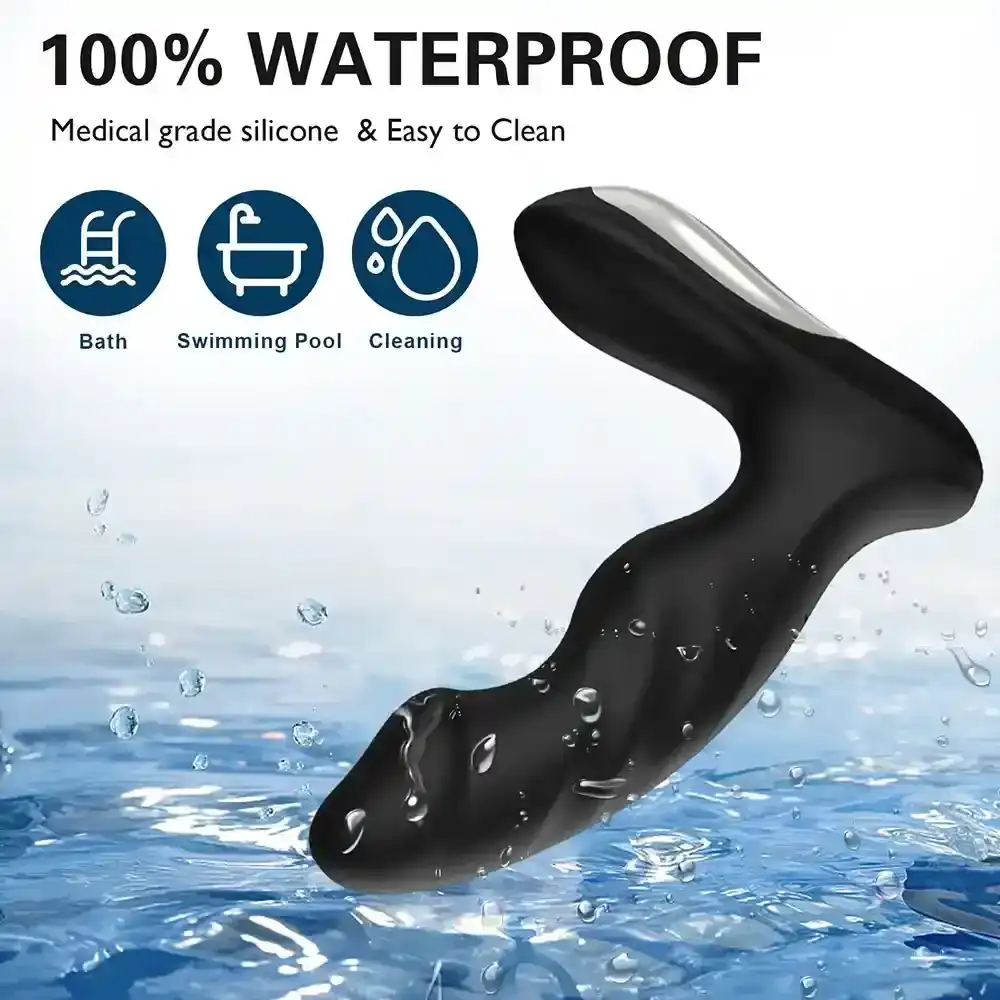 masajeador de prostata silicona con app