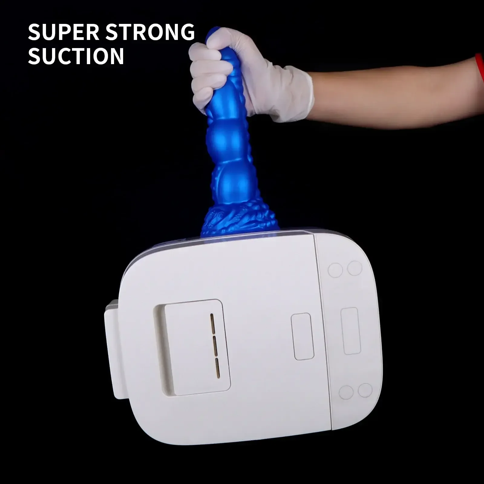 masajeador de prostata silicona texturizado