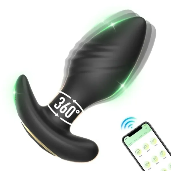 masajeador próstata con diseño ergonómico