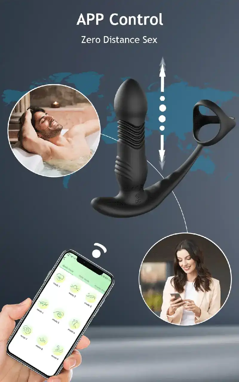 masajeador prostata silicona medica app