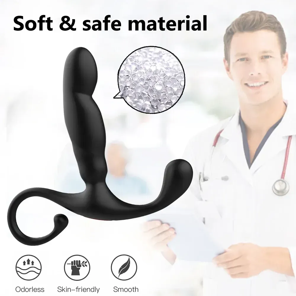 masajeador prostatico impermeable y discreto