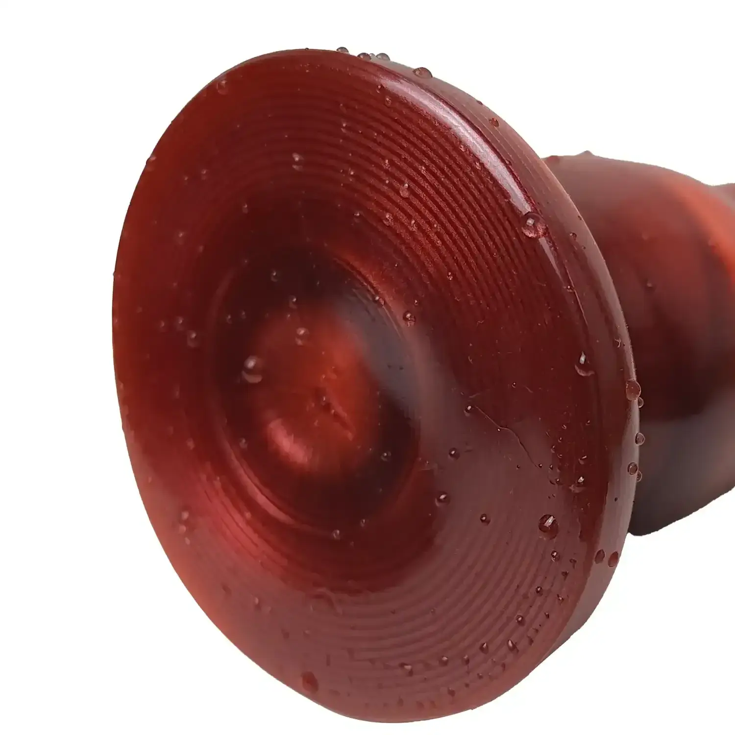 masajeador prostatico pvc con ventosa