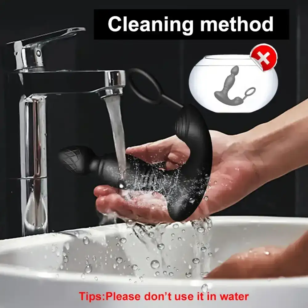 masajeador prostatico silicona ergonomico discreto