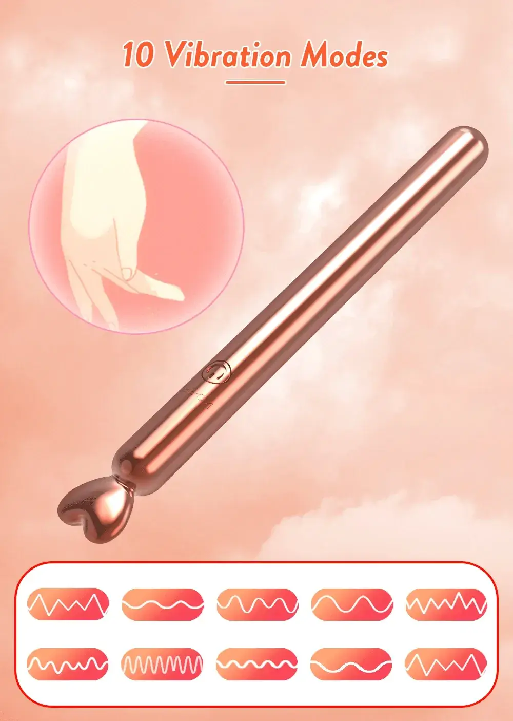 masajeador prostatico vibracion recargable