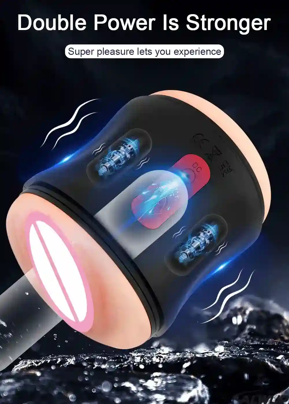 masturbador automatico con diseno ergonomico