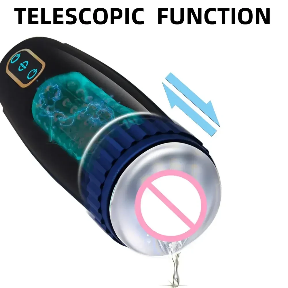 masturbador automatico con interior tpe