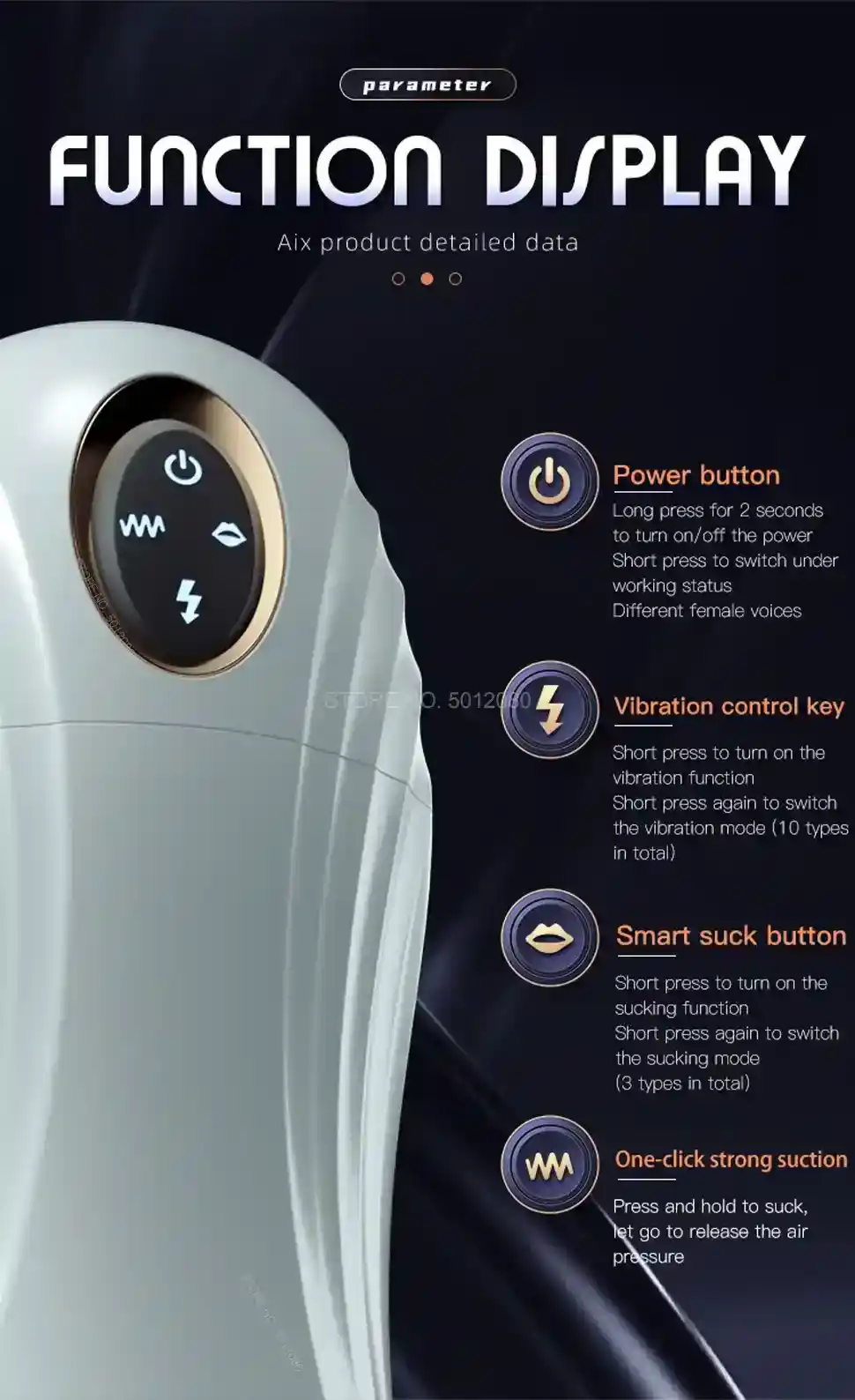 masturbador automatico con texturas 3d